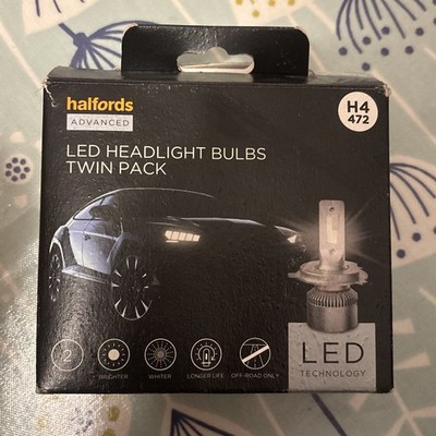 Halfords Advanced H4 LED Headlight Bulbs