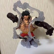 One Piece Monkey D Luffy Gear 4 Figure no box condition clear