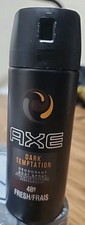 6 Pack AXE DARK TEMPTATION For Men Deodorant Body Spray Fresh 150ml
