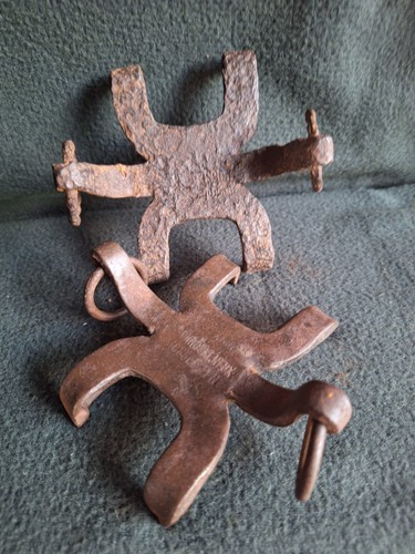 Militaria WW1 Lot De Badiletto De Tranchée Autrichien + Crampons KUK Marqués - 第 3/9 張圖片