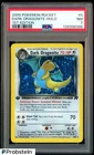 2000 Pokemon Rocket 1st Edition #5 Dark Dragonite Holo PSA 7 NM