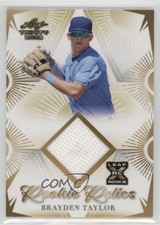 2023 Leaf Trinity Mega Box Rookie Relics Brayden Taylor #RR-10 1ko1