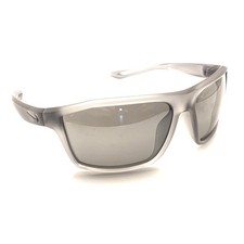 Nike NEW Legend S EV1061 001 Matte Dark Gray Wrap Sunglasses Gray Lenses Italy