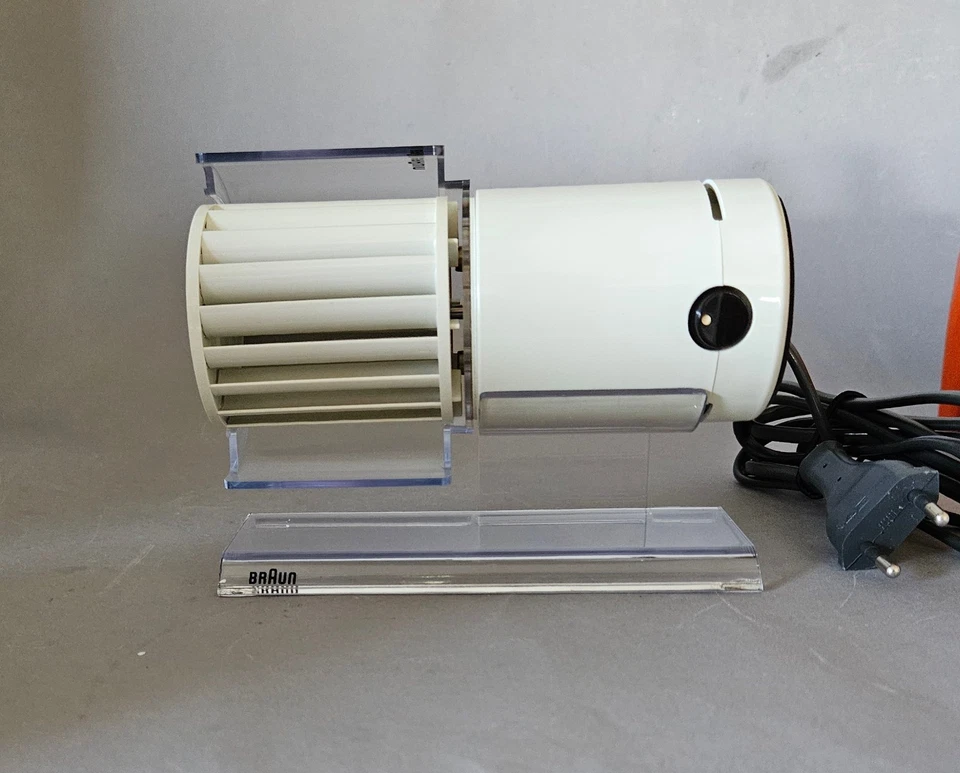 vintage BRAUN Tischventilator HL70 Ventilator 70er Jahre 4550 mit OVP - Bild 2 von 4