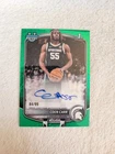 2025-26 Bowman Chrome Green Shimmer Autograph #CPA-CC Coen Carr /99