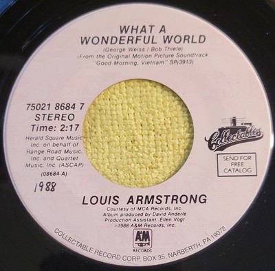 Louis Armstrong / James Brown ''What A Wonderful World / I Got You (I Feel Good)''