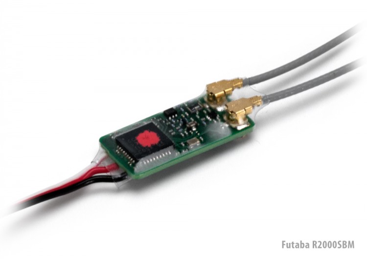 Futaba R2000SBM Receiver Micro 2.4G S-FHSS FPV