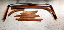 1962-1965 Mercedes-benz W 110w111 Windshield Wood Frame Set 190c200230230s 1962-1965 Mercedes-benz W 110w111 Windshield Wood Frame Set 190c200230230s