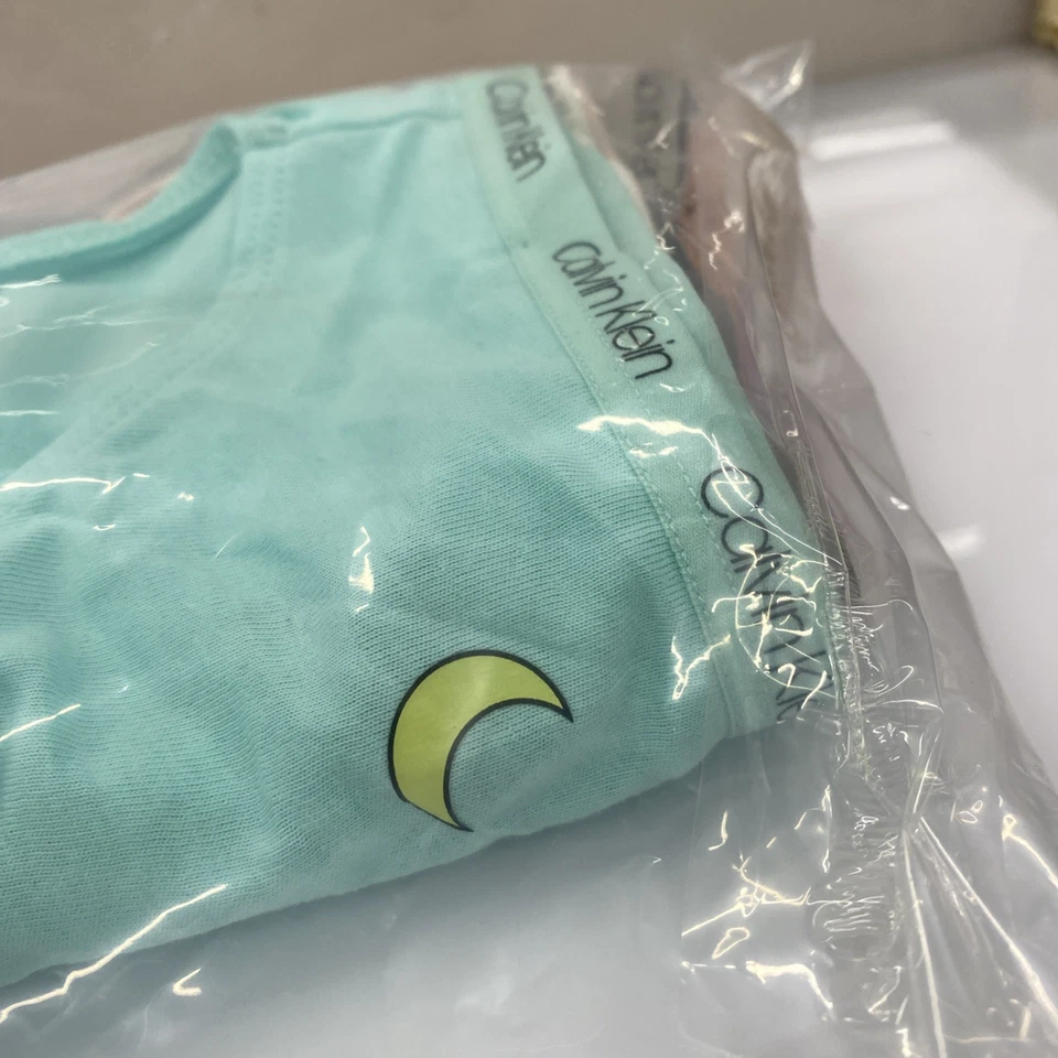 Calvin Klein Girls Cotton 7 Pack Stars Bikini Panties Underwear Size XL (14/16) - Image 2 of 4