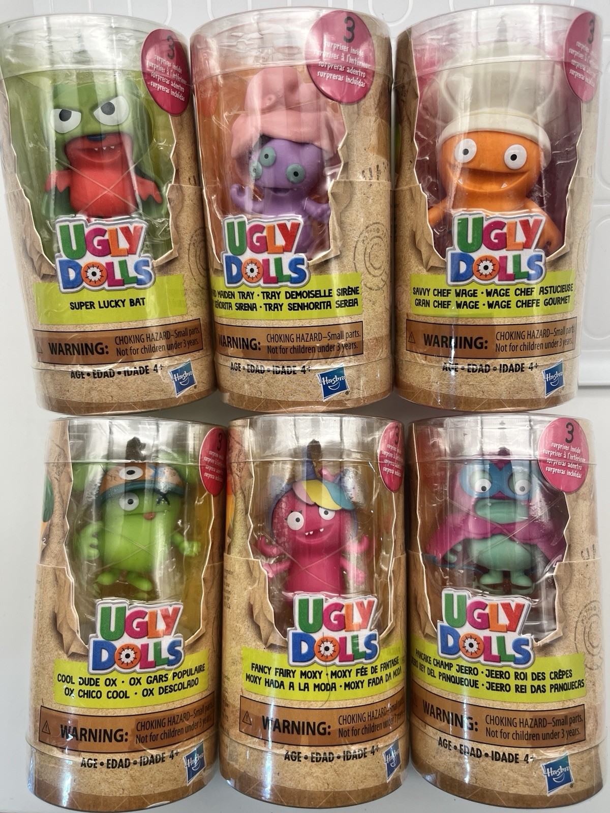 Figures Set Of 6 Each With 3 Surprises Sealed Toys