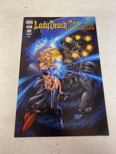 CHAOS! COMICS LADY DEATH AND BEDLAM #1 JUNE 2002 1st PRINTING
