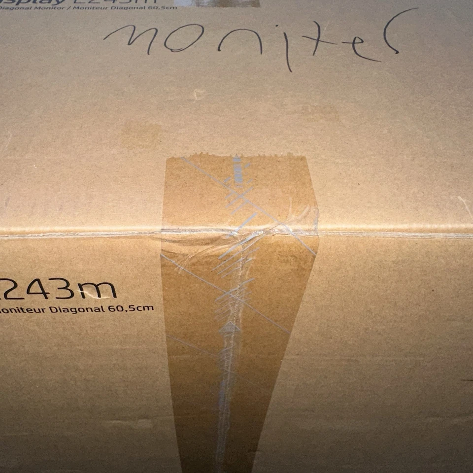 HP EliteDisplay E243m 23.8" Screen LED Lit Monitor Black Silver 1FH48AA SEALED - Image 2 of 4