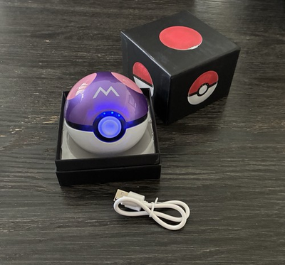 #ad Pokemon Ball Power Bank 20000mAh LED External Battery Portable Charger Dual Port $34.99