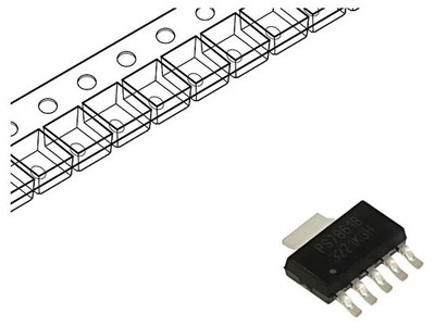 TPS78618DCQR IC: voltage stabilizer LDO, line, not regulated 1.8V 1.5A TEXAS