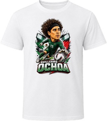 Guillermo Ochoa, Mexico Caricature Soccer 2026 T Shirt