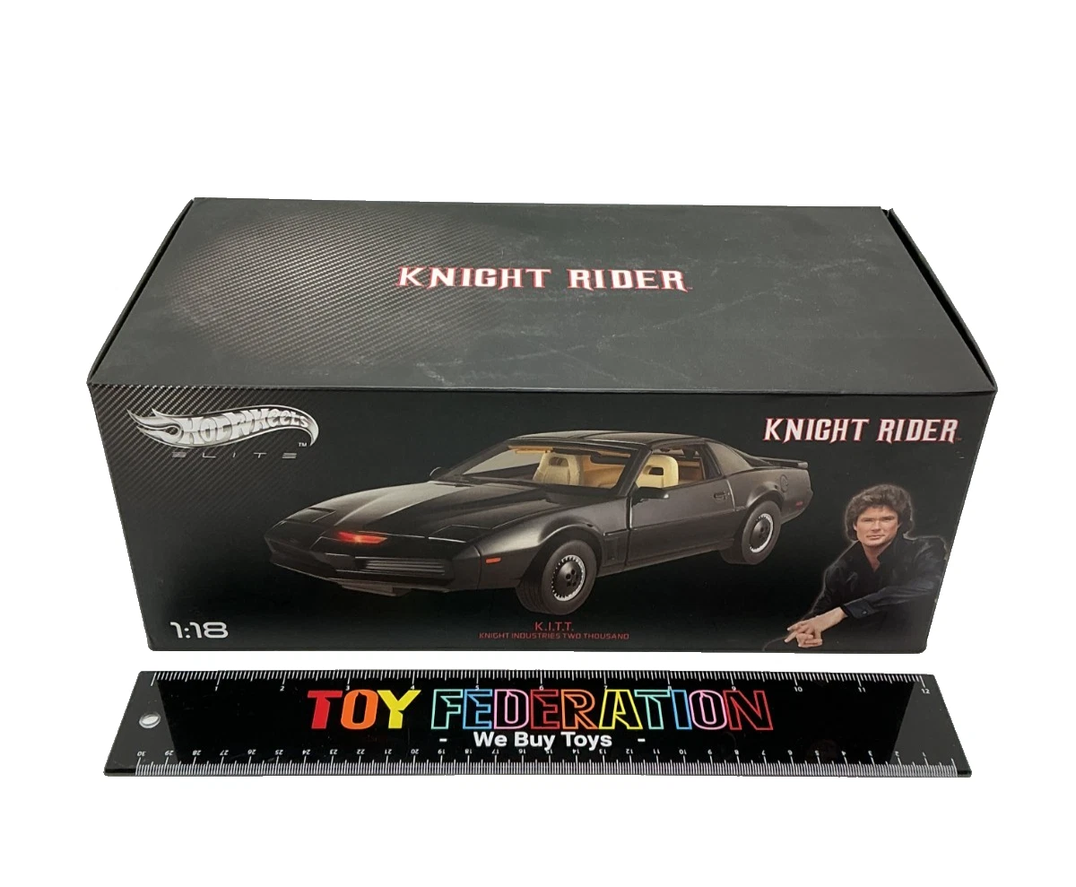 Hot Wheels Elite Knight Rider 1:18 Scale Diecast Cars, Trucks