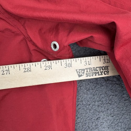 Vintage Chaps Ralph Lauren Jacket Men XXL Packable Hood Nylon 1/2 Zip Parka - Picture 11 of 15