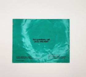 Adventure Island ll 2 Nintendo NES Instruction Manual ONLY