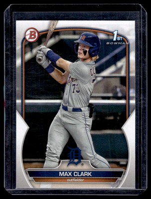 2023 Bowman Draft Max Clark RC Detroit Tigers #BD-76