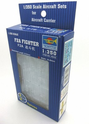 Trumpeter 1/350 F2A carrier fighter plastic model