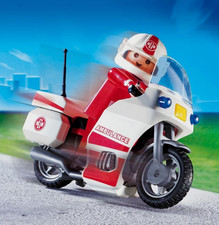 Playmobil -- Ersatzteil - Motorrad Krankenwagen 4224