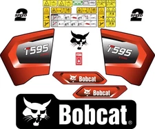 Fits Bobcat T595 Decal Kit Skid Steer / safety decals 3M VINYL / FREE SHIPPING