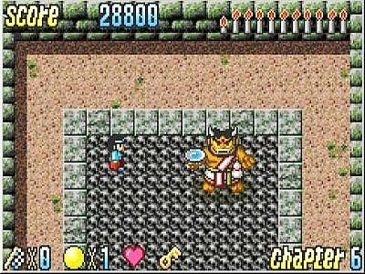 Pocky & Rocky With Becky (Nintendo Game Boy Advance, 2002)