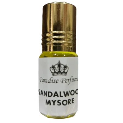 SANDALWOOD MYSORE Perfume Oil by Paradise Perfumes - Fragrance Scent Oil 3ml