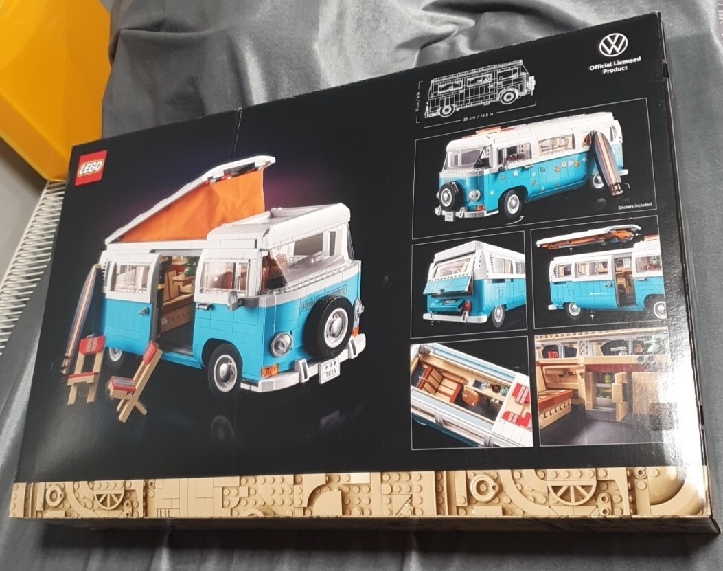 Lego Creator Expert Vw Bus Lego Blue Volkswagen LEGO Icons Creator