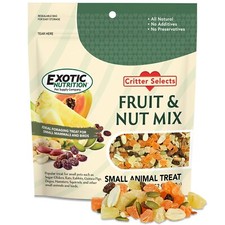 Fruit & Nut Mix (3 oz.) - Healthy Treat - Sugar Gliders, Degus, Squirrels, Birds