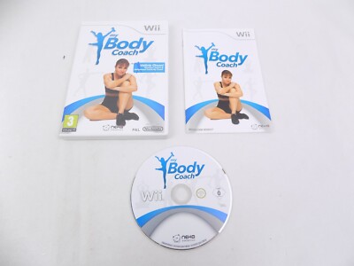 Mint Disc Nintendo Wii My Body Coach - Inc Manual Wii U Comp.