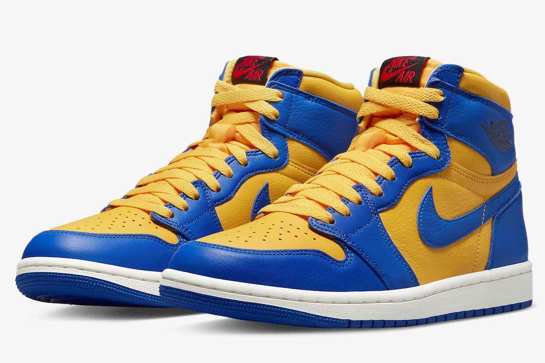 Nike WMNS Air Jordan 1 High Game Royal Varsity Maize FD2596-700 US 7 - 11  Women