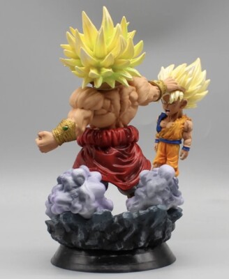 Statue Super Saiyan Broly 17cm - Figurine Dragon Ball - Collection Et Décoration