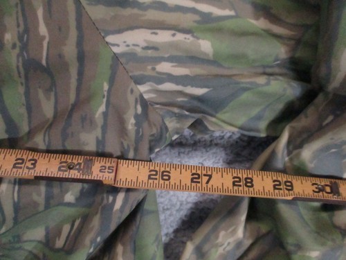 Vintage Walls Water-Pruf Windbreaker Mens XL Realtree Camo Removable Snap Hood - Picture 7 of 8