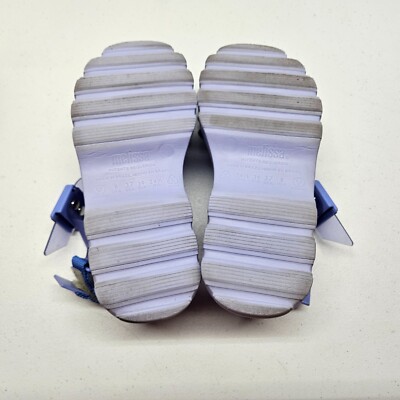 Melissa x Lazy Oaf 蓝色KICK OFF SANDAL - 女式8 码- 平台厚底雏菊| eBay