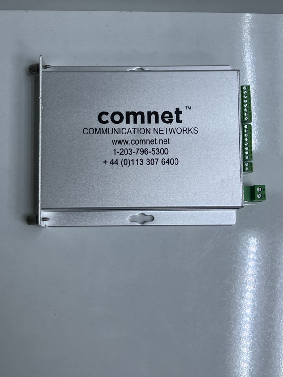 COMNET CNFE8RCOE 8 CH CONTACT OVER ETHERNET RX | eBay