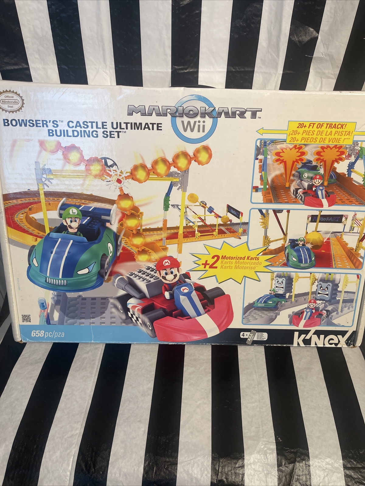Knex Mariokart Wii Bowser's Castle Ultimate Building Set