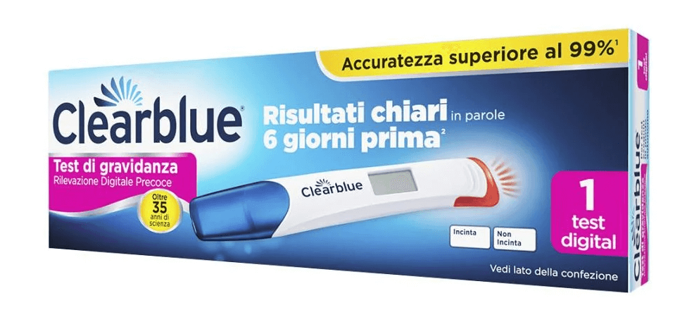 Clearblue Test Gravidanza Rilevazione Precoce Digitale