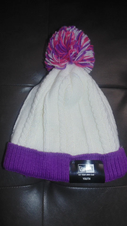 Montreal Canadiens Hockey Sombrero Gorra Tuque Niñas Jóvenes Niño Nuevo Con Etiquetas Invierno Foto 3 de 3