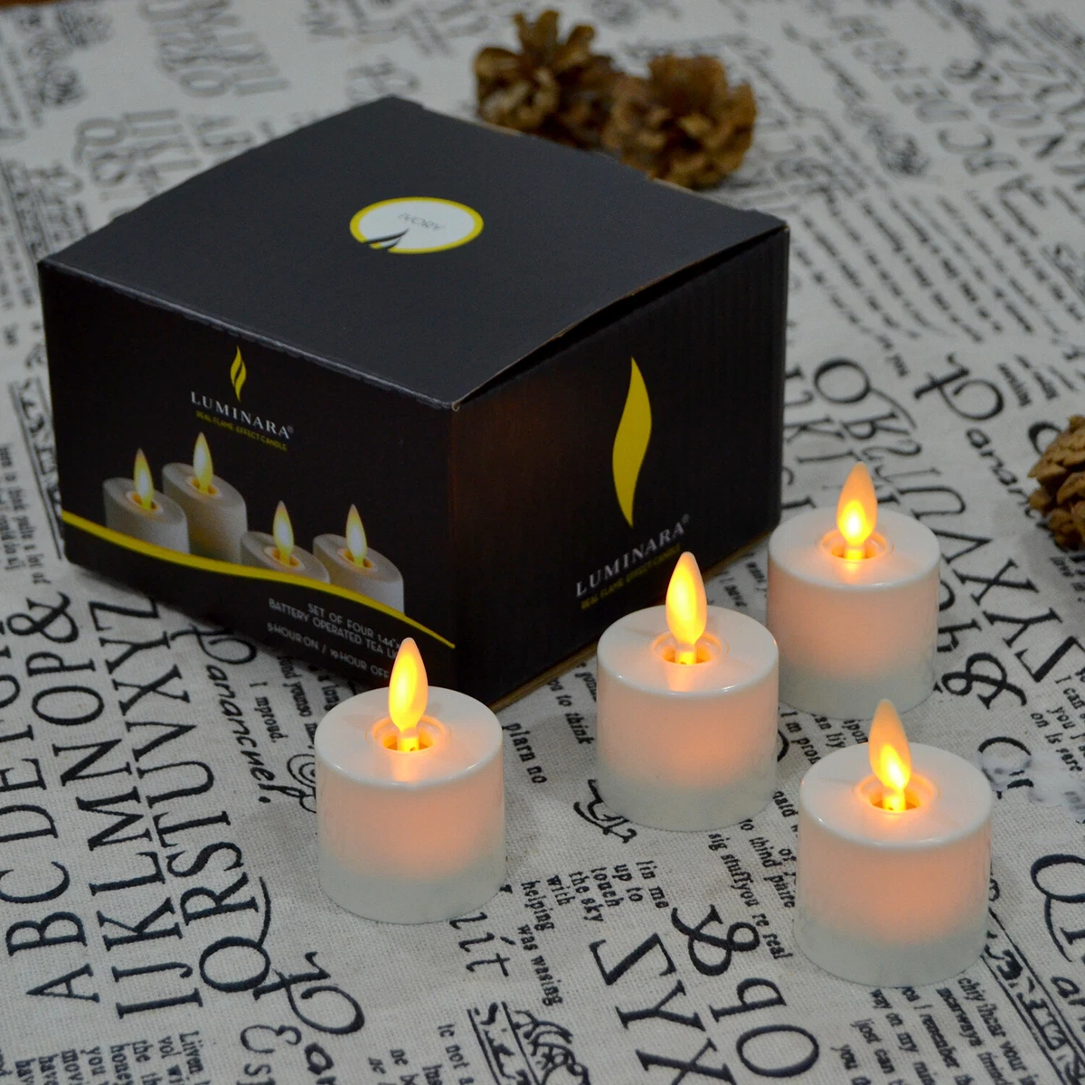 Luminara tea light candles deals