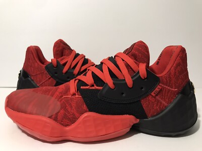 Adidas James Harden Vol.4 Red/Black EF0999 Sz 7 | eBay display picture 1