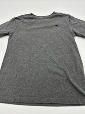 Tommy Bahama T-Shirt Youth Boy Medium Gray Embroidered Logo.. 11712