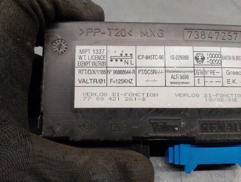 7700421261 centralita cierre para RENAULT LAGUNA I (B56 556 ) 1993 5173462 - Immagine 4 di 4