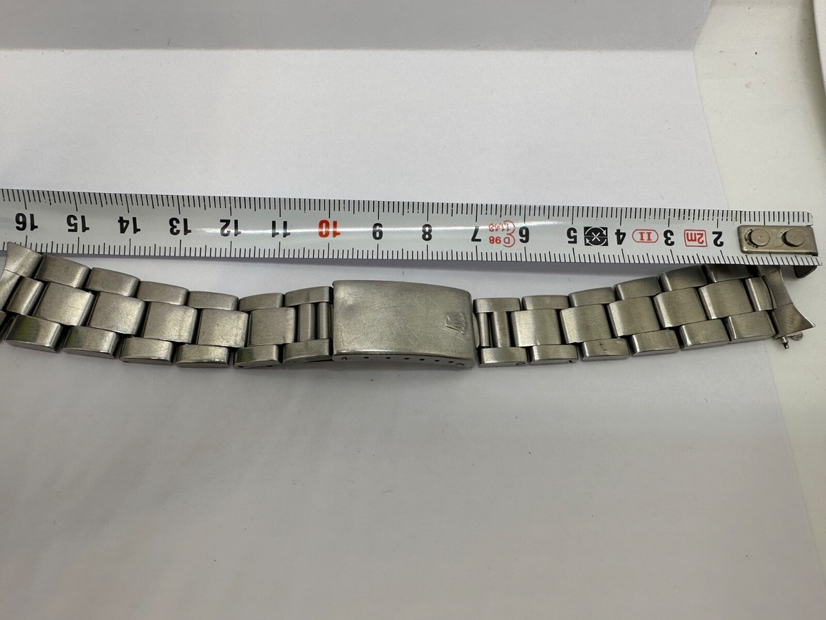 Original Rolex 78350 Bracelet band Steel Oyster 557 Endlinks 19MM