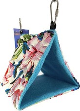 Birds LOVE Colorful Hanging Hammock Parrot Hut - Warm Bed for Sleep  Relaxing