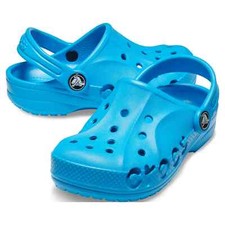 New Crocs Baya Toddler Girls' Clogs-Ocean Blue C9