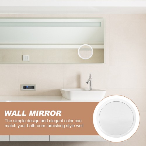 Wall Makeup Mirror Bathroom Vanity Miss with soldes Suction Cup Punch-free