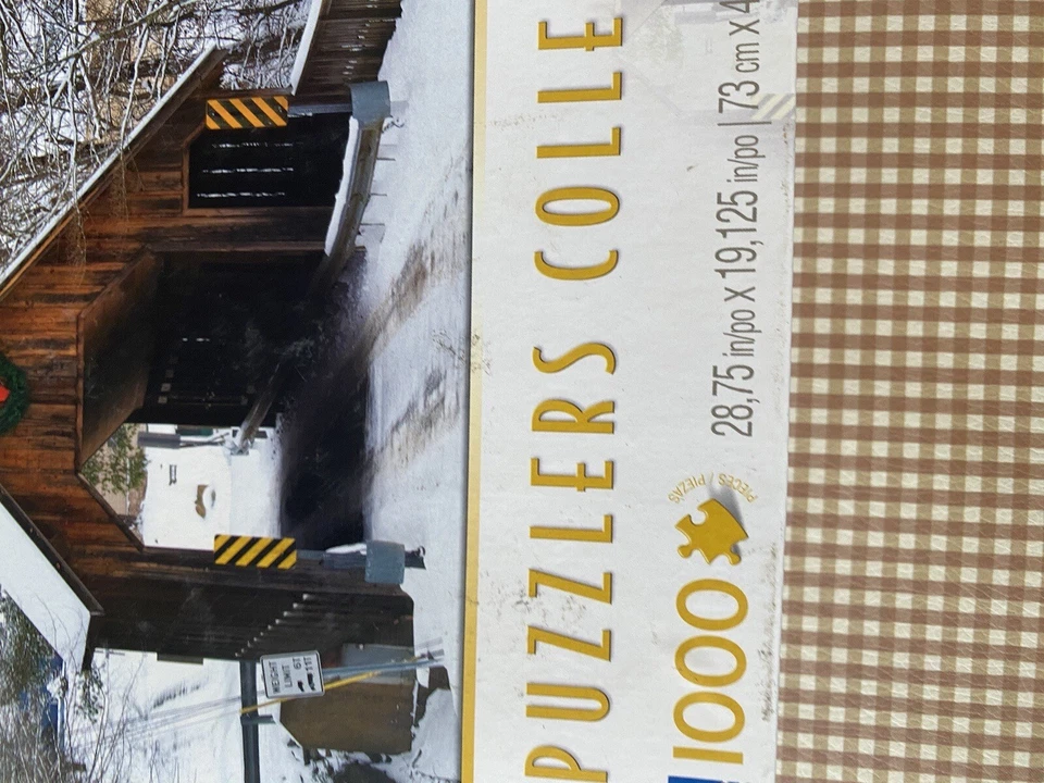 Puzzlers Collection 1000 piece EMERTS COVE TENNESSEE puzzle NEW Damaged Box - Image 3 of 4