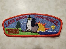 BOY SCOUT COUNCIL PATCH Lake Huron Area Northeast MICHIGAN BSA NEW Official 2010