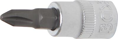 BGS Bit-Einsatz | Antrieb Innenvierkant 6,3 mm (1/4'') | Kreuzschlitz PH2